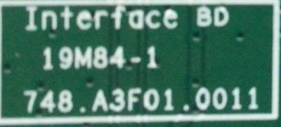 MAIN PARA MONITOR DELL / NUMERO DE PARTE 7ZB.A3F01.0012 / 748.A3F01.0011 / NUMERO DE PANEL LM238WF2 (SS)(M2) / MODELO S2421HT - Imagen 2